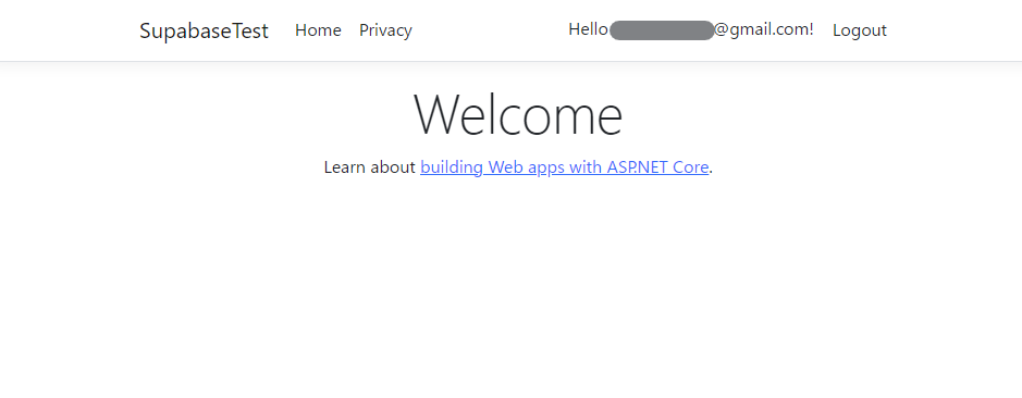 .NET MVCをSupabase + Cloud Runで動かしてみる
